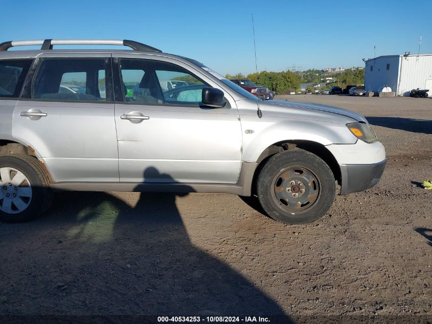 2003 Mitsubishi Outlander Ls VIN: JA4LZ31G63U028330 Lot: 40534253