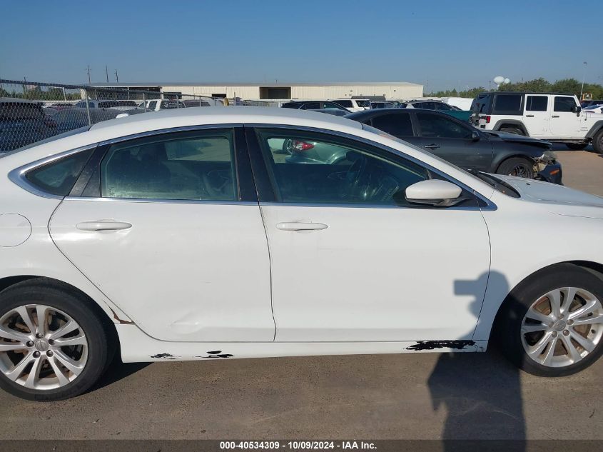 2015 Chrysler 200 Limited VIN: 1C3CCCAB6FN627243 Lot: 40534309