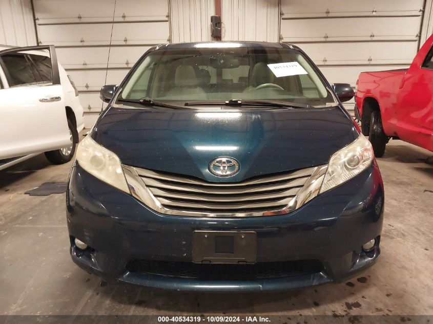 5TDDK3DC8CS030821 2012 Toyota Sienna Xle 7 Passenger