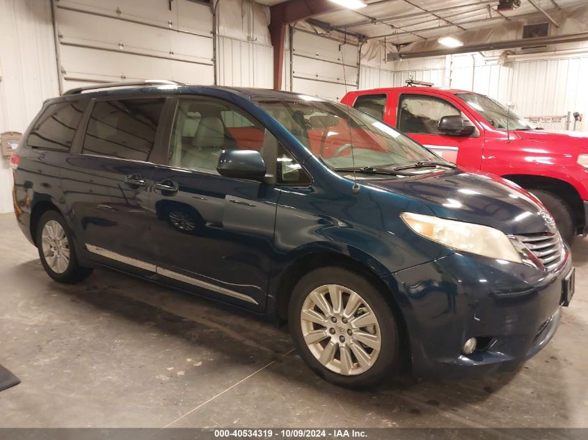 5TDDK3DC8CS030821 2012 Toyota Sienna Xle 7 Passenger