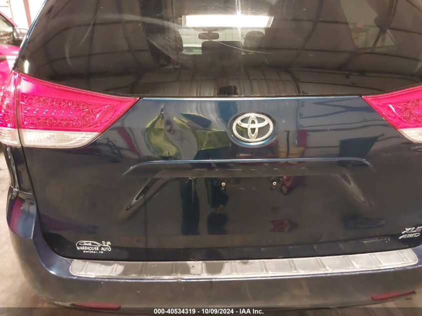 5TDDK3DC8CS030821 2012 Toyota Sienna Xle 7 Passenger