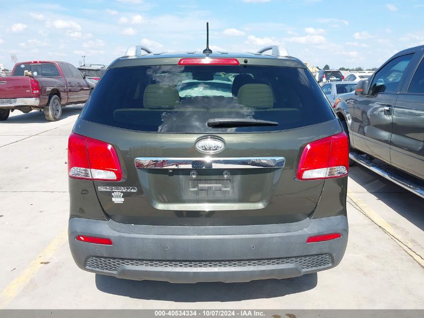 5XYKT4A28CG195240 2012 Kia Sorento Lx V6