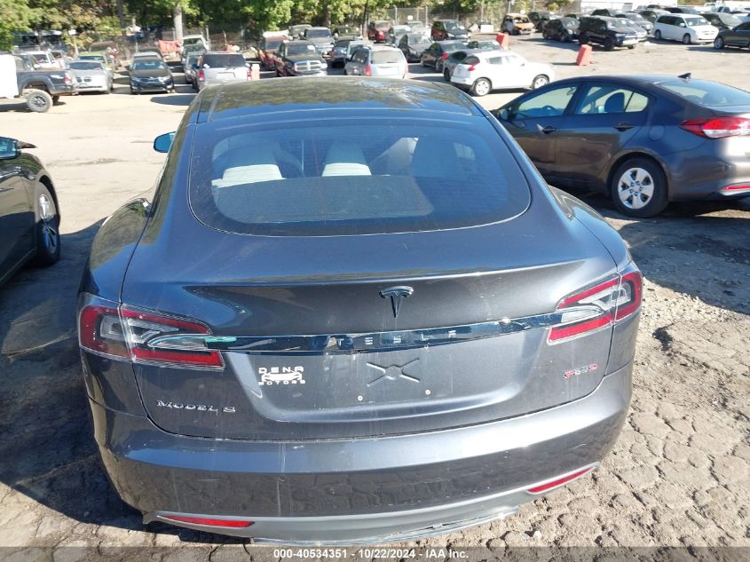 2015 Tesla Model S 70D/85D/P85D VIN: 5YJSA1H25FFP74398 Lot: 40534351