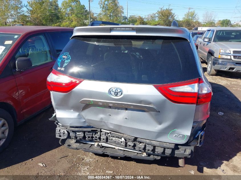 5TDYK3DC9GS752841 2016 Toyota Sienna Xle/Limited