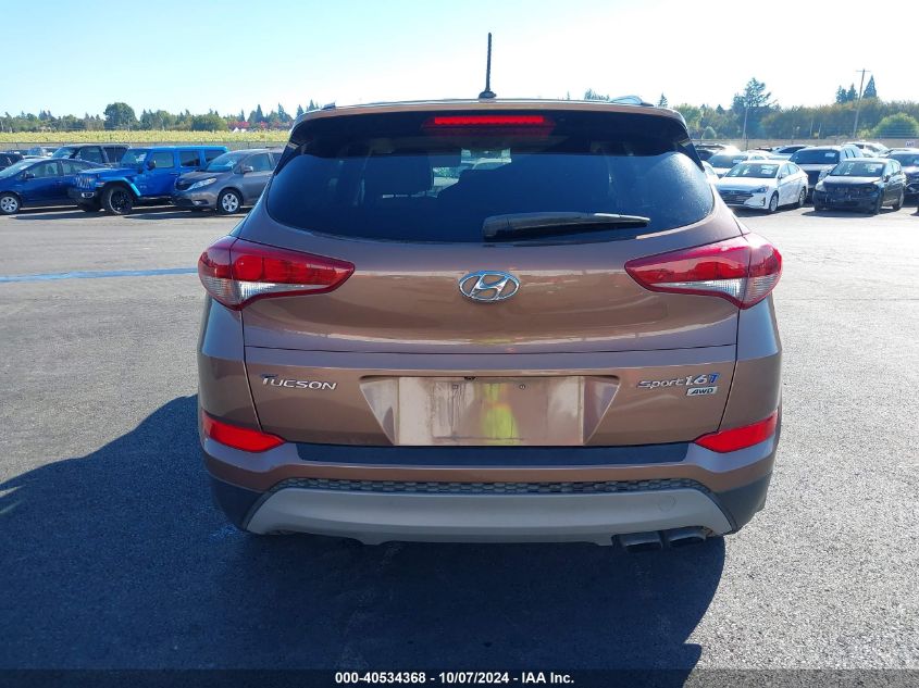 KM8J3CA24HU533448 2017 Hyundai Tucson Sport