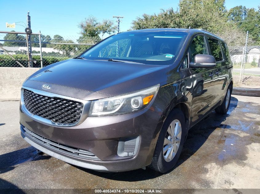 KNDMB5C19F6043531 2015 Kia Sedona Lx