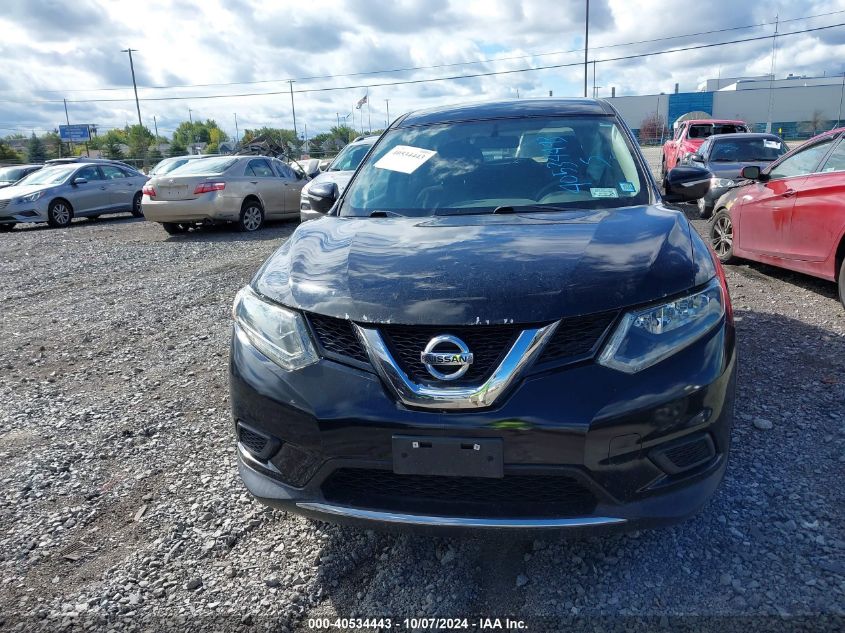 KNMAT2MV0FP525752 2015 Nissan Rogue S