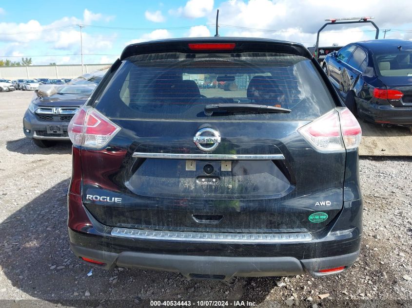 KNMAT2MV0FP525752 2015 Nissan Rogue S