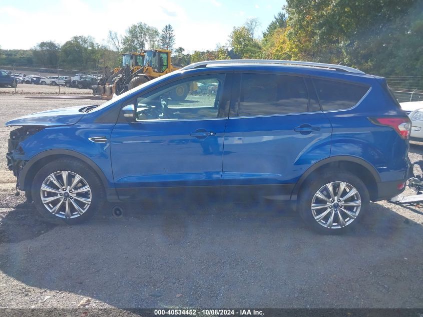 2017 Ford Escape Titanium VIN: 1FMCU9J97HUA37291 Lot: 40534452