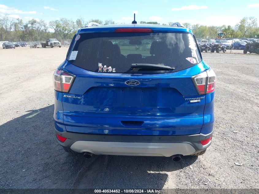 2017 Ford Escape Titanium VIN: 1FMCU9J97HUA37291 Lot: 40534452