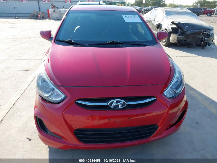 2015 Hyundai Accent Gls VIN: KMHCT4AE5FU915025 Lot: 40534456