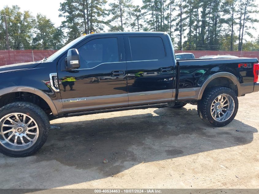 1FT7W2BT6KED82296 2019 Ford F-250 King Ranch