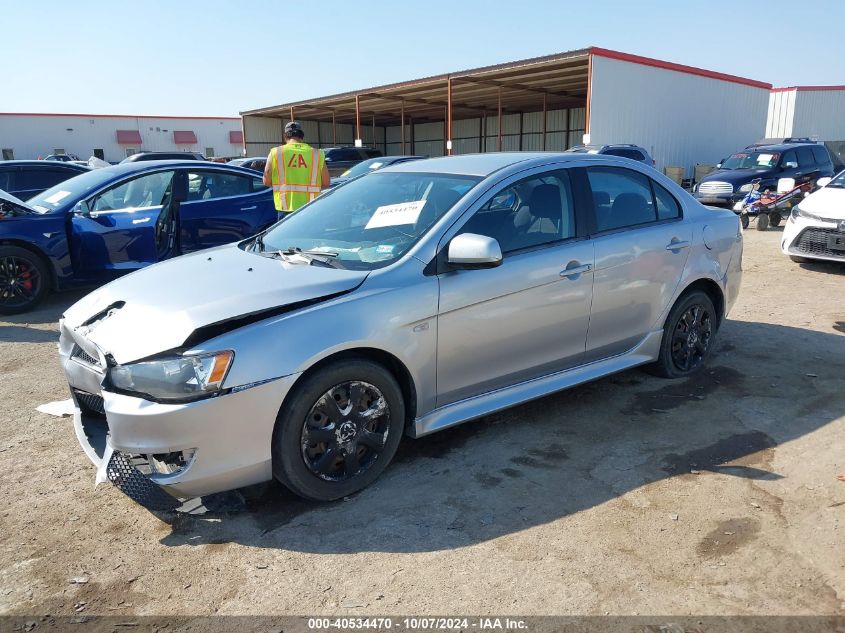 VIN JA32U2FUXEU019530 2014 Mitsubishi Lancer, ES no.2