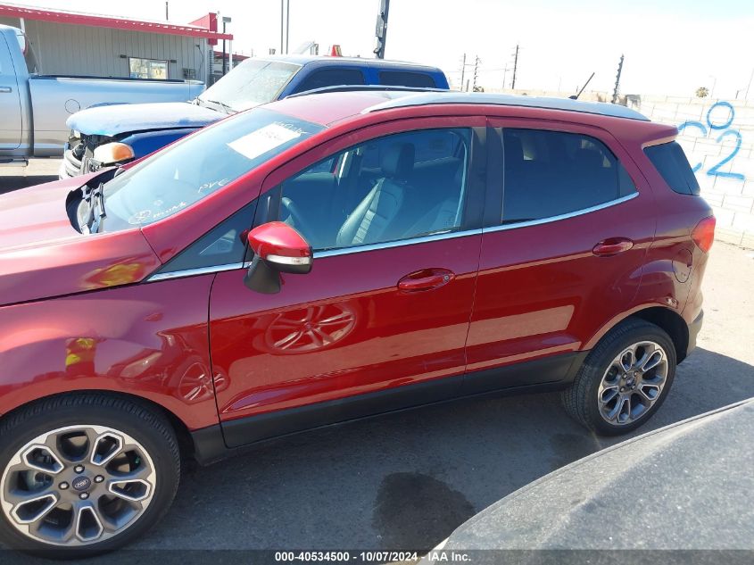 2021 Ford Ecosport Titanium VIN: MAJ3S2KE5MC445159 Lot: 40534500