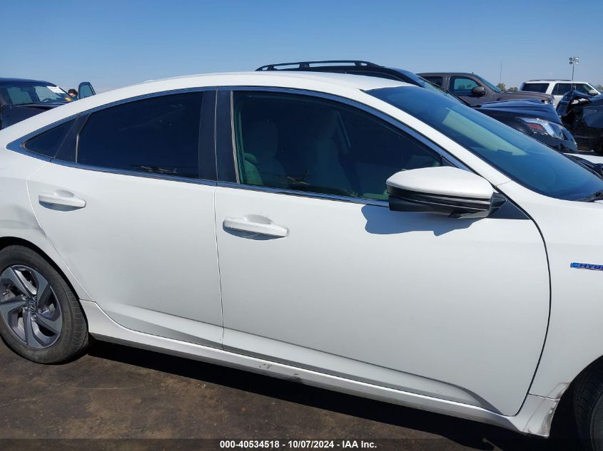 2020 Honda Insight Ex VIN: 19XZE4F56LE004035 Lot: 40534518