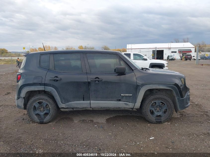 2015 Jeep Renegade Sport VIN: ZACCJBAH7FPC01911 Lot: 40534519