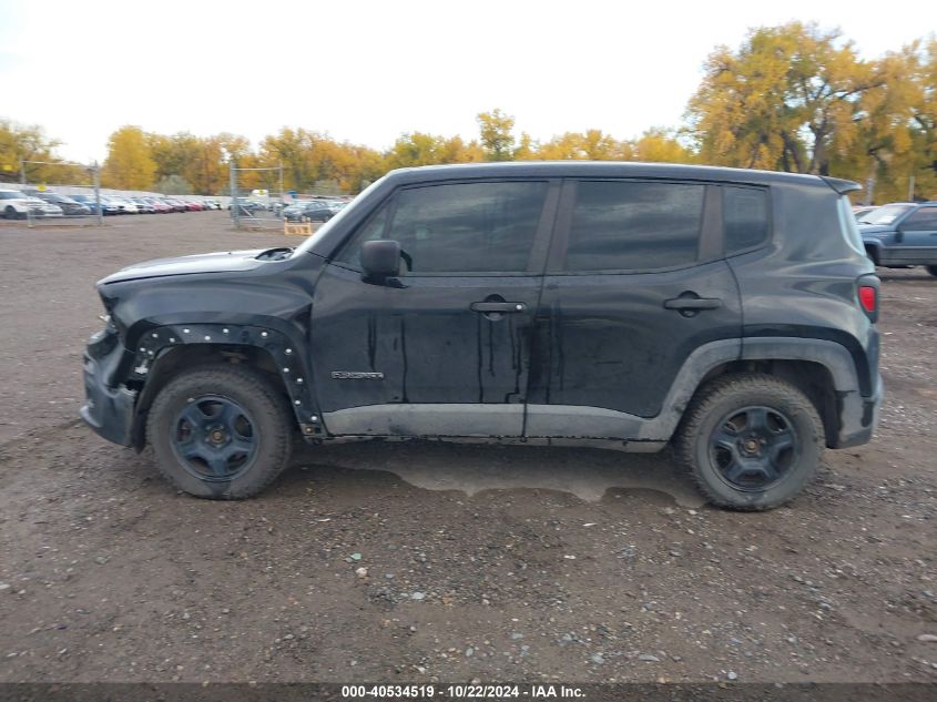 2015 Jeep Renegade Sport VIN: ZACCJBAH7FPC01911 Lot: 40534519