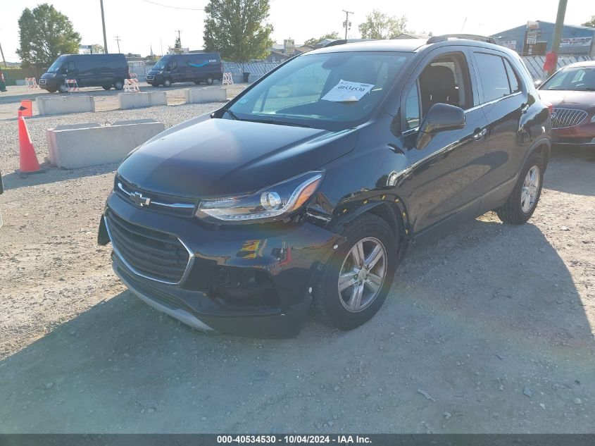 VIN KL7CJLSB9LB036852 2020 Chevrolet Trax, Fwd Lt no.2