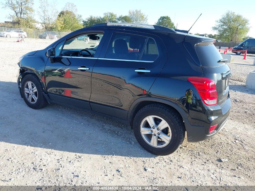 VIN KL7CJLSB9LB036852 2020 Chevrolet Trax, Fwd Lt no.3