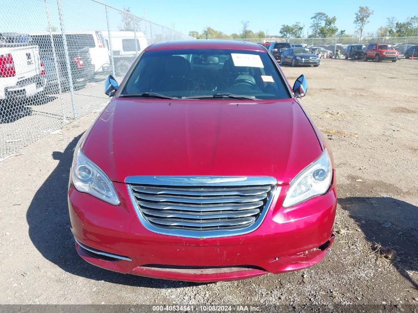 2012 Chrysler 200 Limited VIN: 1C3CCBCB2CN264085 Lot: 40534541