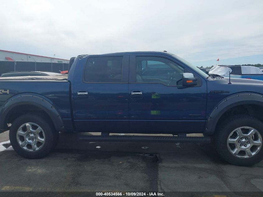 1FTFW1ET2EFA76258 2014 Ford F-150 Lariat