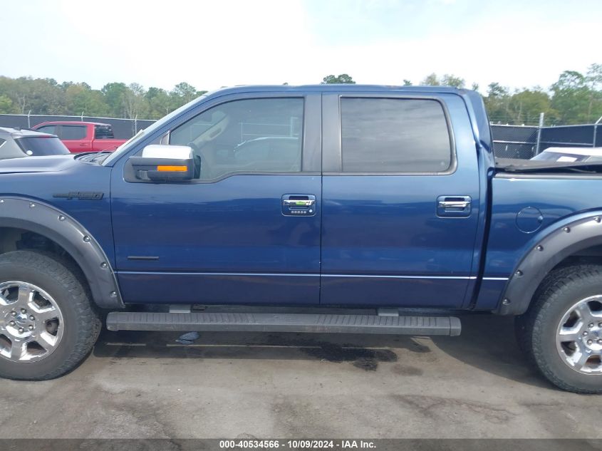 1FTFW1ET2EFA76258 2014 Ford F-150 Lariat