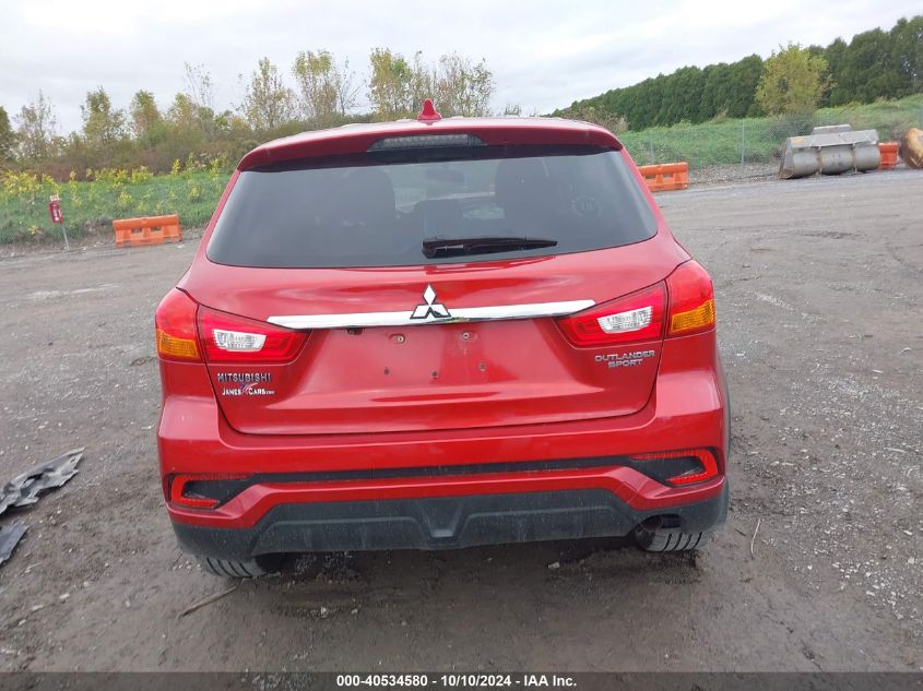 2019 Mitsubishi Outlander Sport 2.0 Es VIN: JA4AP3AU5KU003730 Lot: 40534580