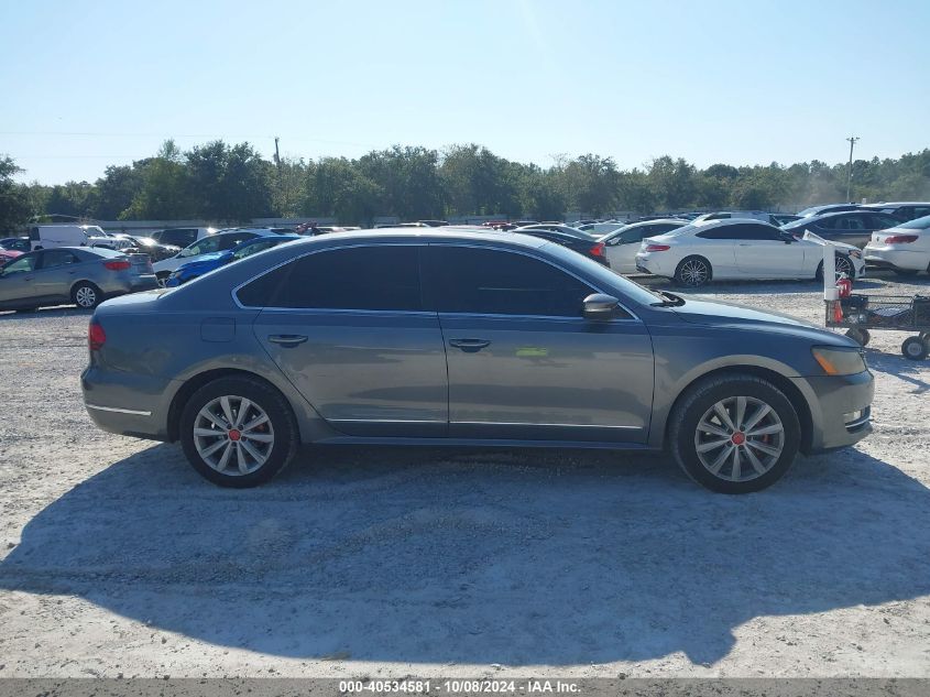 2013 Volkswagen Passat Sel VIN: 1VWCH7A34DC075406 Lot: 40534581