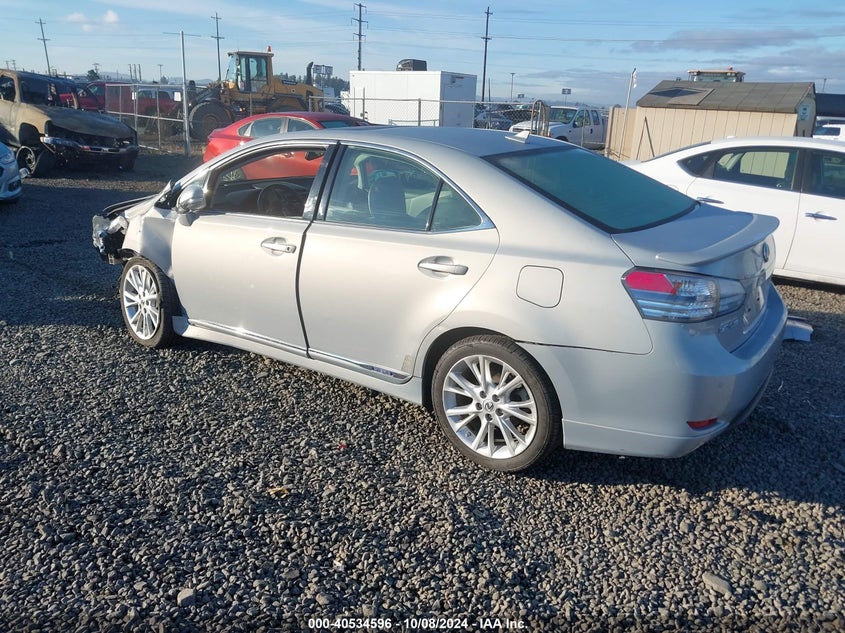 2010 LEXUS HS VIN: JTHBB1BA1A2026819