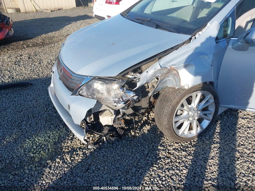 2010 LEXUS HS VIN: JTHBB1BA1A2026819