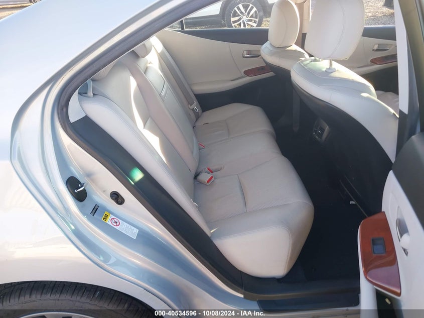 2010 LEXUS HS VIN: JTHBB1BA1A2026819