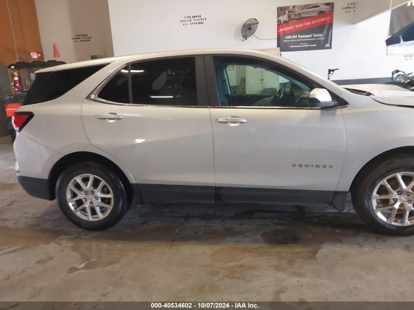 2022 Chevrolet Equinox Fwd 2Fl VIN: 2GNAXJEV2N6136355 Lot: 40534602