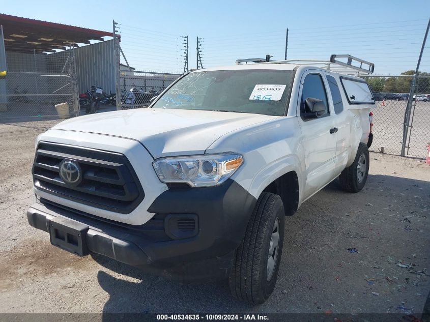 2021 Toyota Tacoma Sr VIN: 3TYRX5GN5MT027591 Lot: 40534635