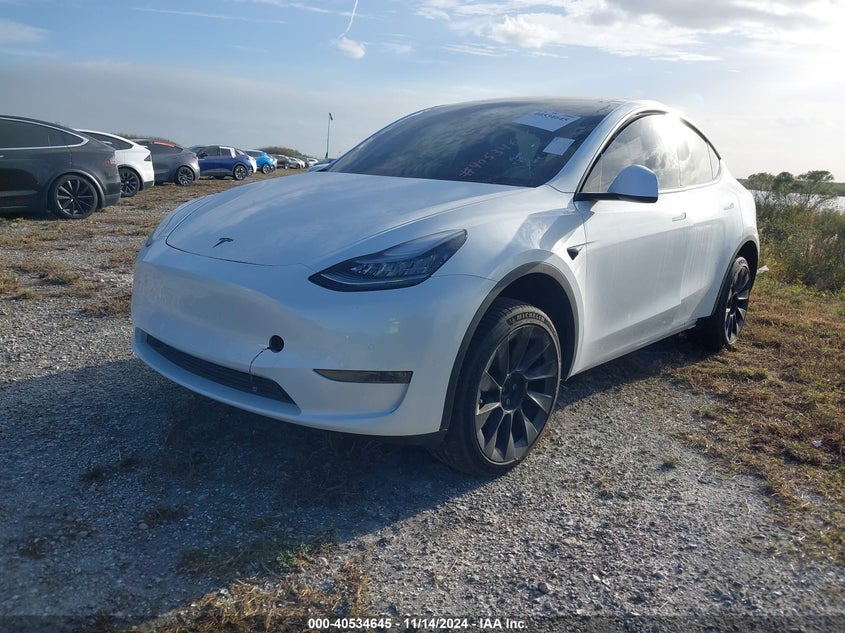 VIN 5YJYGDEE3LF049208 2020 TESLA MODEL Y LONG RANGE DUAL MOTOR ALL-WHEEL DRIVE