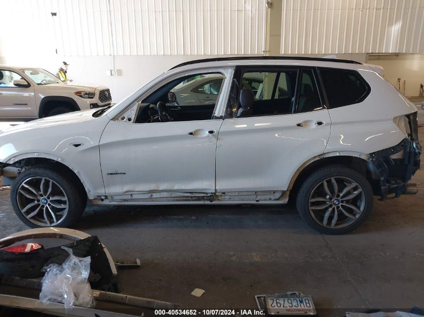 2017 BMW X3 XDRIVE28I - 5UXWX9C30H0W78600