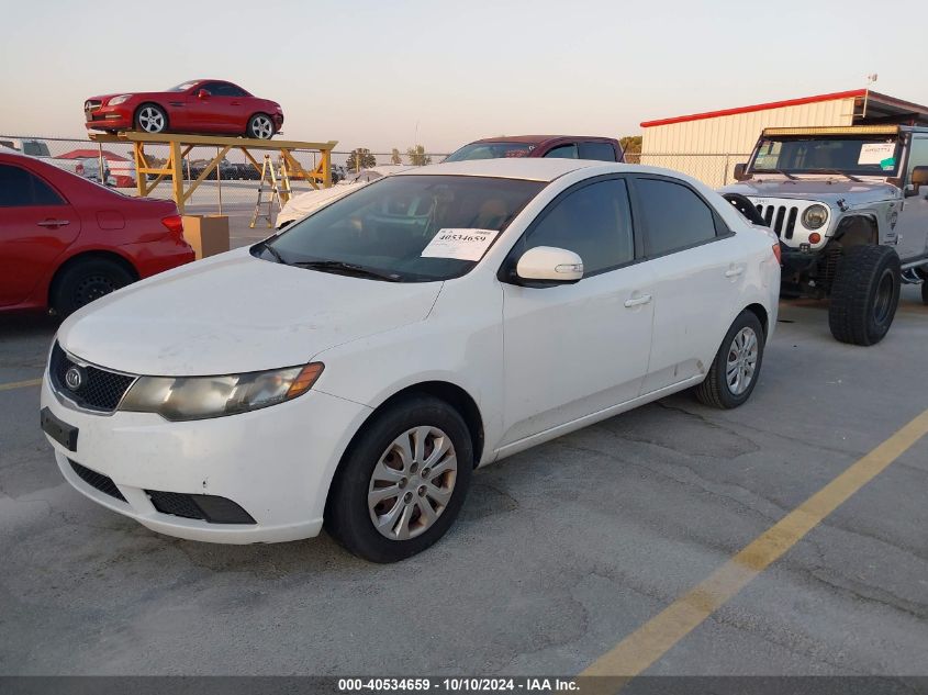 2010 KIA FORTE VIN: KNAFU4A21A5848489