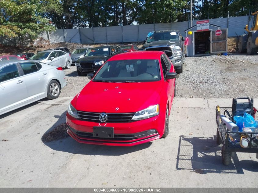 3VWD17AJ5GM373506 2016 Volkswagen Jetta Sport