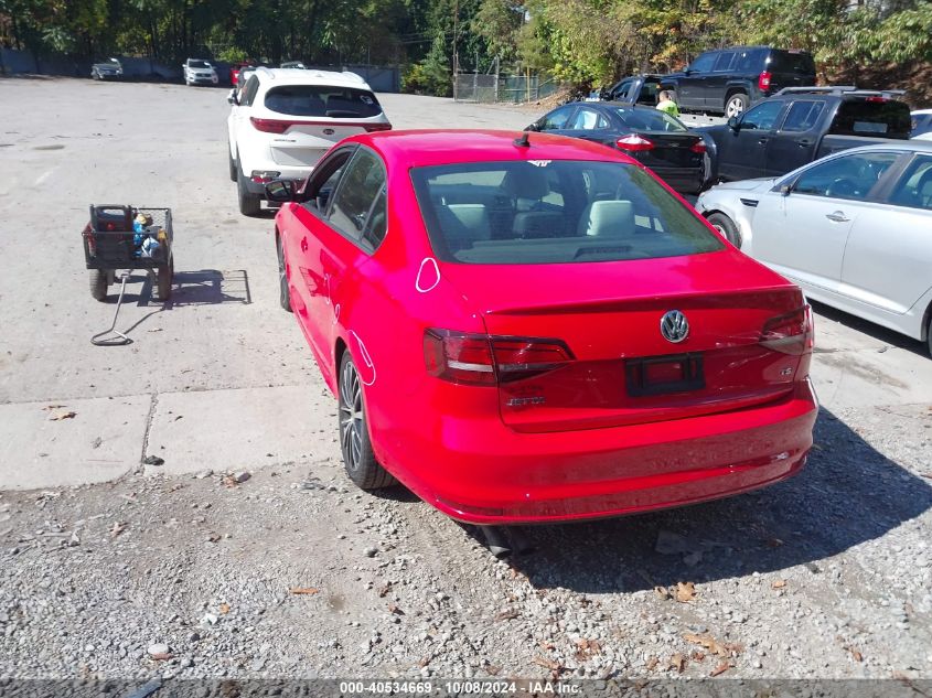 2016 Volkswagen Jetta Sport VIN: 3VWD17AJ5GM373506 Lot: 40534669