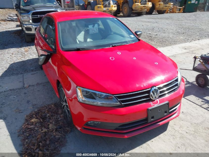 3VWD17AJ5GM373506 2016 Volkswagen Jetta Sport