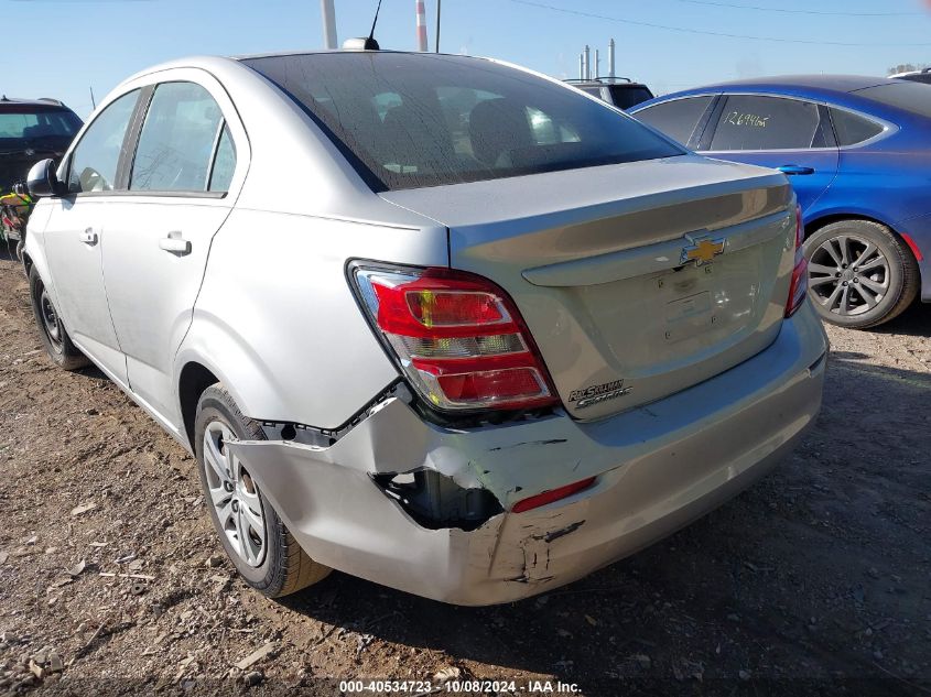 1G1JB5SH6H4135107 2017 Chevrolet Sonic Ls