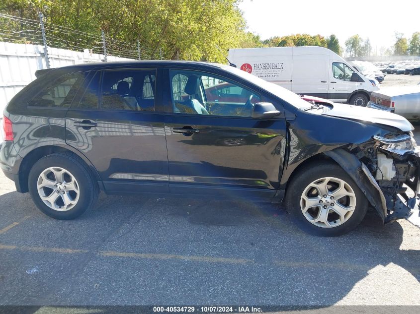 2014 Ford Edge Sel VIN: 2FMDK4JC4EBA04582 Lot: 40534729