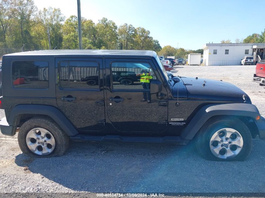 2010 Jeep Wrangler Unlimited Sport VIN: 1J4BA3H19AL103951 Lot: 40534734