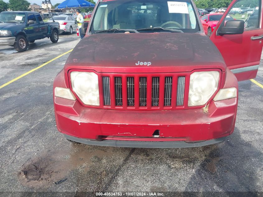 1J8GN28K58W239997 2008 Jeep Liberty Sport