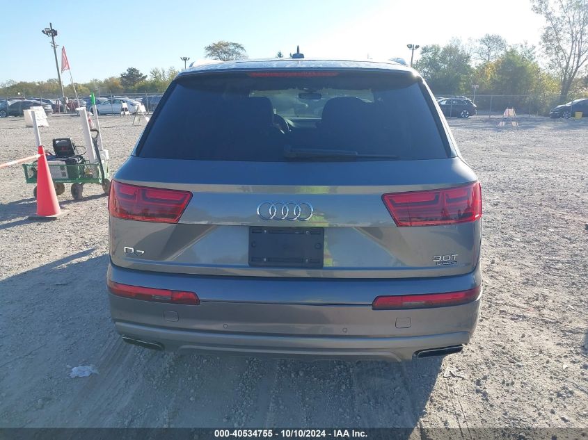 2017 Audi Q7 3.0T Premium VIN: WA1LAAF71HD017084 Lot: 40534755