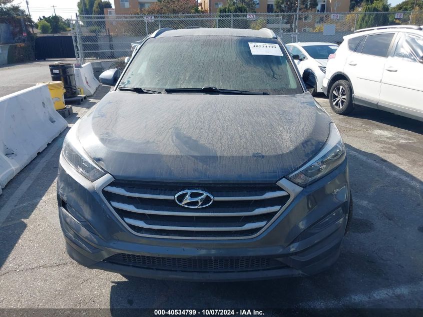 2018 Hyundai Tucson Sel VIN: KM8J3CA47JU692018 Lot: 40534799