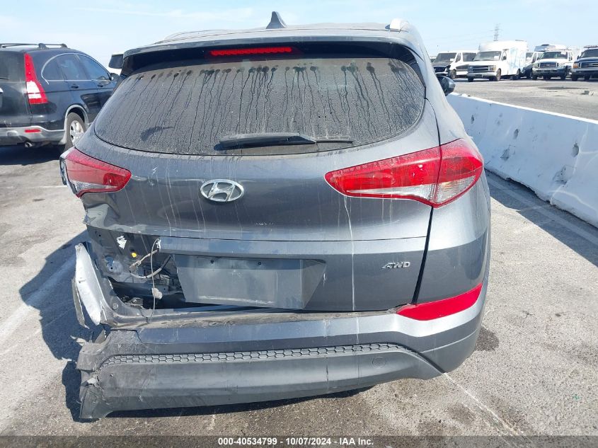 2018 Hyundai Tucson Sel VIN: KM8J3CA47JU692018 Lot: 40534799