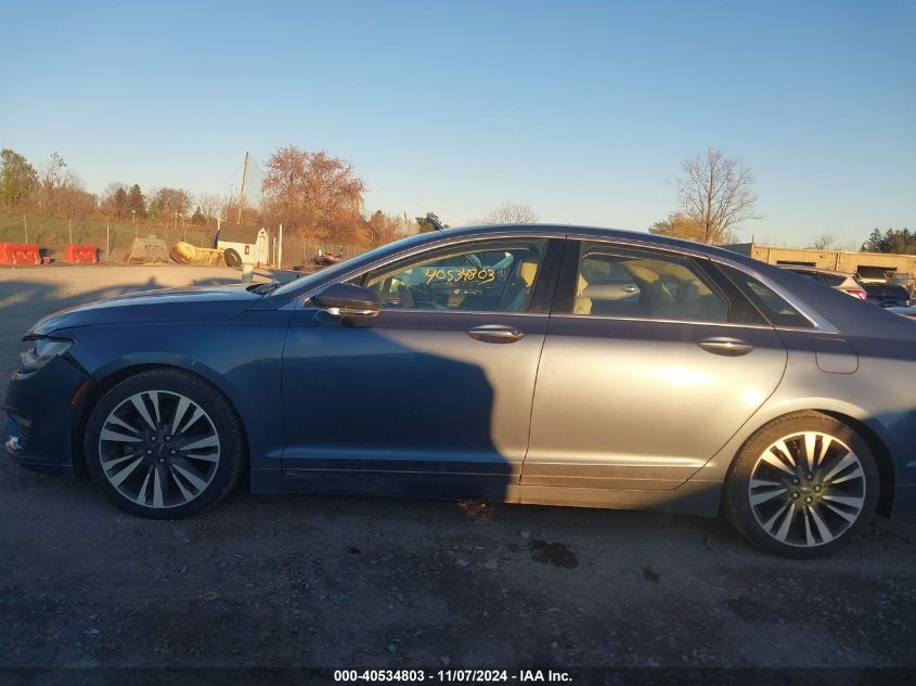 2019 Lincoln Mkz Reserve Ii VIN: 3LN6L5F92KR601462 Lot: 40534803