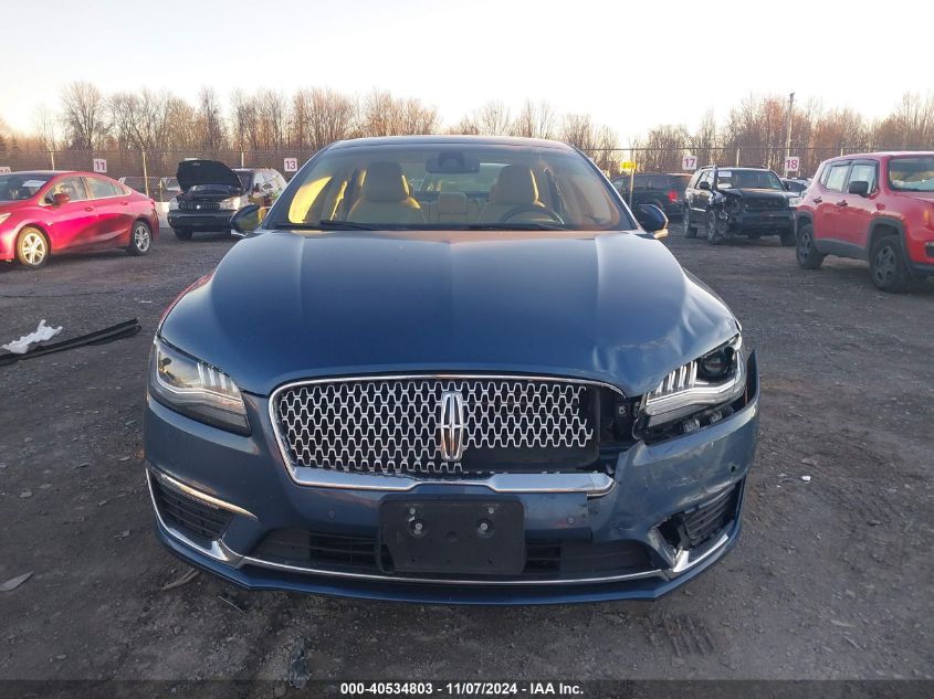 2019 Lincoln Mkz Reserve Ii VIN: 3LN6L5F92KR601462 Lot: 40534803