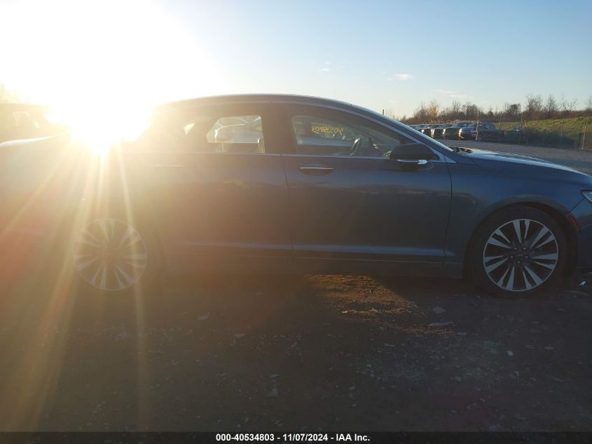 2019 Lincoln Mkz Reserve Ii VIN: 3LN6L5F92KR601462 Lot: 40534803