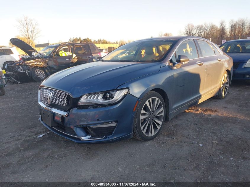 VIN 3LN6L5F92KR601462 2019 Lincoln MKZ, Reserve Ii no.1